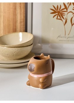 Sinsay - Ceramiczny kubek kapibara - wielobarwny ze sklepu Sinsay w kategorii Kubki - zdjęcie 186083351