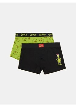 Sinsay - Bokserki 2 pack Grinch - wielobarwny - id: 721EL-MLC - marki Sinsay - 186083472 Sinsay - Bokserki 2 pack Grinch - wielobarwny ze sklepu Sinsay w kategorii Majtki męskie - zdjęcie 186083472