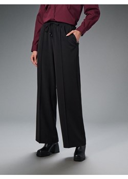 Sinsay - Spodnie wide leg - czarny ze sklepu Sinsay w kategorii Spodnie damskie - zdjęcie 186083501