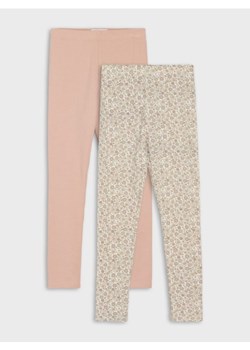 Sinsay - Bawełniane legginsy 2 pack - wielobarwny ze sklepu Sinsay w kategorii Spodnie dziewczęce - zdjęcie 186083571