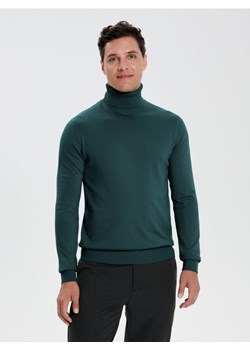 Sinsay - Klasyczny golf - zielony ze sklepu Sinsay w kategorii Swetry męskie - zdjęcie 186083603