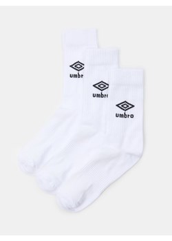 Sinsay - Skarpetki 3 pack Umbro - biały - id: 818EL-00X - marki Sinsay - 186083692 Sinsay - Skarpetki 3 pack Umbro - biały ze sklepu Sinsay w kategorii Skarpetki męskie - zdjęcie 186083692