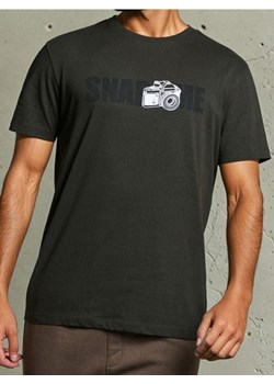 Sinsay - Koszulka z krótkim rękawem - zielony ze sklepu Sinsay w kategorii T-shirty męskie - zdjęcie 186083773