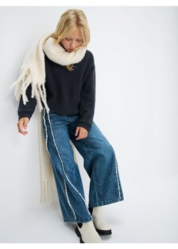 Sinsay - Spodnie wide leg z efektem sprania - Inny - id: 871ET-52J - marki Sinsay - 186083894 Sinsay - Spodnie wide leg z efektem sprania - Inny ze sklepu Sinsay w kategorii Spodnie dziewczęce - zdjęcie 186083894