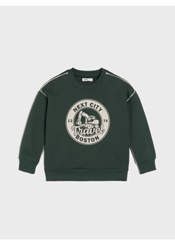 Sinsay - Bluza z nadrukiem - zielony ze sklepu Sinsay w kategorii Bluzy chłopięce - zdjęcie 186083903