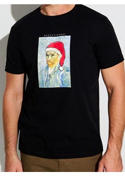 Sinsay - Koszulka z krótkim rękawem - czarny ze sklepu Sinsay w kategorii T-shirty męskie - zdjęcie 186084023