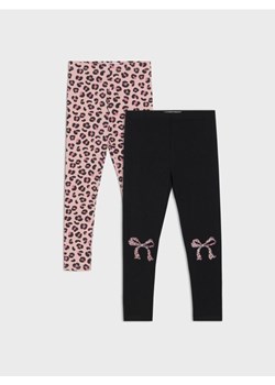Sinsay - Legginsy 2 pack - wielobarwny ze sklepu Sinsay w kategorii Spodnie dziewczęce - zdjęcie 186084040