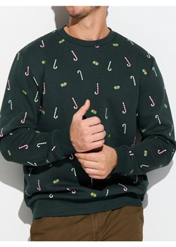 Sinsay - Bluza z motywem świątecznym - zielony ze sklepu Sinsay w kategorii Bluzy męskie - zdjęcie 186084103