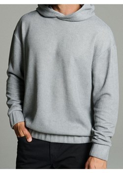 Sinsay - Bluza z domieszką wiskozy - szary ze sklepu Sinsay w kategorii Bluzy męskie - zdjęcie 186084141