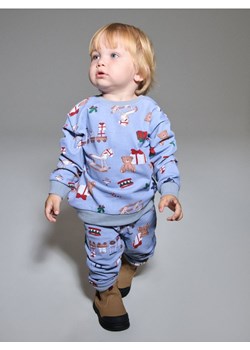 Sinsay - Komplet: bluza i spodnie - błękitny - id: 934FW-05X - marki Sinsay - 186084142 Sinsay - Komplet: bluza i spodnie - błękitny ze sklepu Sinsay w kategorii Odzież dla niemowląt - zdjęcie 186084142