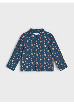 Sinsay - Bawełniana koszula z motywem świątecznym Grinch - granatowy ze sklepu Sinsay w kategorii Koszule dziewczęce - zdjęcie 186084151