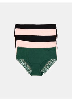Sinsay - Majtki hipster 5 pack - wielobarwny ze sklepu Sinsay w kategorii Majtki damskie - zdjęcie 186084213