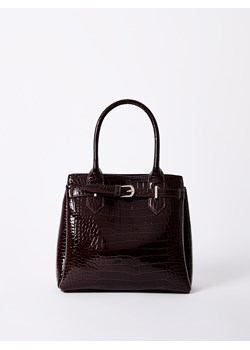 Mohito - Torebka shopper - ciemnobrązowy ze sklepu Mohito w kategorii Torby Shopper bag - zdjęcie 186085080