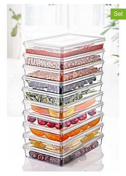 Violeta Home Pojemniki (10 szt.) - 14 x 11,5 x 11 cm ze sklepu Limango Polska w kategorii Pojemniki kuchenne - zdjęcie 186085964