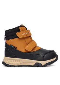 Trzewiki Tommy Hilfiger T1X5-34134-1592A128 M Czarny ze sklepu eobuwie.pl w kategorii Buty zimowe dziecięce - zdjęcie 186086172
