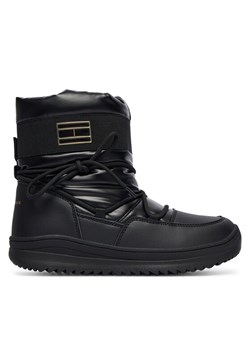 Śniegowce Tommy Hilfiger Snow Boot T3A5-34052-1474 D Czarny ze sklepu eobuwie.pl w kategorii Buty zimowe dziecięce - zdjęcie 186086213