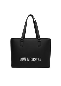 LOVE MOSCHINO Torebka JC4190PP0NKD000B Czarny ze sklepu MODIVO w kategorii Torby Shopper bag - zdjęcie 186086962