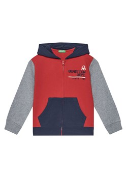United Colors Of Benetton Bluza 3J68C505C Kolorowy Regular Fit ze sklepu MODIVO w kategorii Bluzy chłopięce - zdjęcie 186086992