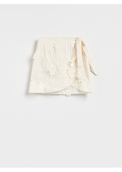 Reserved - Krótki sarong - złamana biel ze sklepu Reserved w kategorii Kamizelki damskie - zdjęcie 186088304