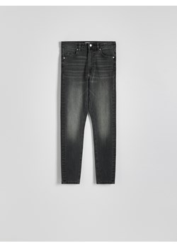 Reserved - Jeansy slim fit mid rise - jasnoszary ze sklepu Reserved w kategorii Jeansy damskie - zdjęcie 186088922
