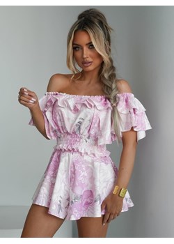 spódnico-spodenki z printem paloma mielczarkowski polski produkt - wzór 7 ze sklepu STYLOWO w kategorii Szorty - zdjęcie 186091071