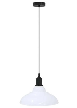 Biała lampa z regulacją wysokości F5-W35 ze sklepu Edinos.pl w kategorii Lampy wiszące - zdjęcie 186094522