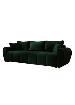Ciemnozielona rozkładana welurowa sofa M7-L08 - id: 52950 - marki Elior - 186094544 Ciemnozielona rozkładana welurowa sofa M7-L08 ze sklepu Edinos.pl w kategorii Sofy i kanapy - zdjęcie 186094544