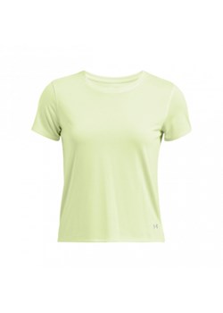 Damska koszulka do biegania Under Armour UA Launch Shortsleeve - zielona ze sklepu Sportstylestory.com w kategorii Bluzki damskie - zdjęcie 186094924