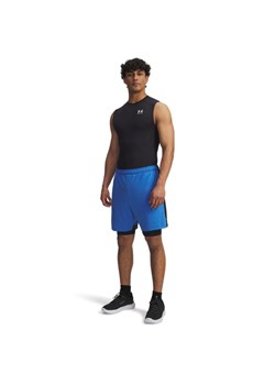 Męskie spodenki treningowe Under Armour UA Tech Vent 2in1 Short - niebieskie ze sklepu Sportstylestory.com w kategorii Spodenki męskie - zdjęcie 186095271
