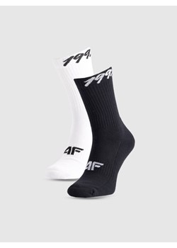 Damskie skarpetki (2-pack) 4F 4FRAW25USOCF523 - multikolor ze sklepu Sportstylestory.com w kategorii Skarpetki damskie - zdjęcie 186095620