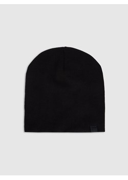 Czapka beanie uniseks 4F 4FWAW25ACAPU675 - czarna ze sklepu Sportstylestory.com w kategorii Czapki zimowe męskie - zdjęcie 186096260
