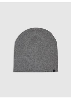 Czapka beanie uniseks 4F 4FWAW25ACAPU675 - szara ze sklepu Sportstylestory.com w kategorii Czapki zimowe damskie - zdjęcie 186096263