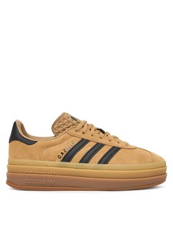 adidas Sneakersy Gazelle Bold JQ3582 Beżowy ze sklepu MODIVO w kategorii Buty sportowe damskie - zdjęcie 186096451