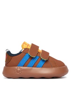 adidas Sneakersy Disney Toy Story Grand Court JR5629 Brązowy ze sklepu MODIVO w kategorii Buty sportowe dziecięce - zdjęcie 186096464
