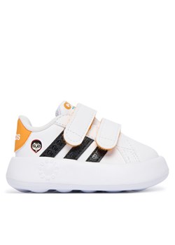 adidas Sneakersy Disney Coco Grand Court JR5625 Biały ze sklepu MODIVO w kategorii Buty sportowe dziecięce - zdjęcie 186096503