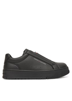 Tommy Hilfiger Sneakersy T3X9-34092-1355999 S Czarny ze sklepu MODIVO w kategorii Buty sportowe dziecięce - zdjęcie 186096534