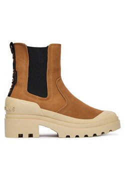 Pepe Jeans Sztyblety Hale Chelsea W PLS500005 Brązowy ze sklepu MODIVO w kategorii Botki - zdjęcie 186096561
