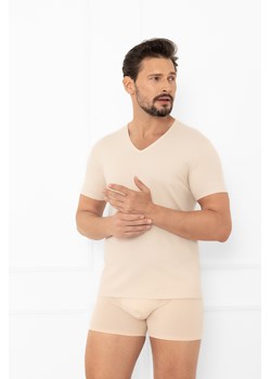 Koszulka męska krótki rękaw w serek Apollo ze sklepu italianfashion w kategorii Podkoszulki męskie - zdjęcie 186097553