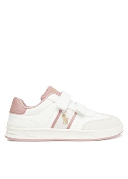 Sneakersy Polo Ralph Lauren Heritage Court III T-Toe Ez RL03359101 Biały ze sklepu eobuwie.pl w kategorii Buty sportowe dziecięce - zdjęcie 186098771