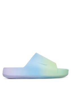 Sneakersy Nike Calm Slide Se HJ8173 400 Błękitny ze sklepu eobuwie.pl w kategorii Klapki damskie - zdjęcie 186098782