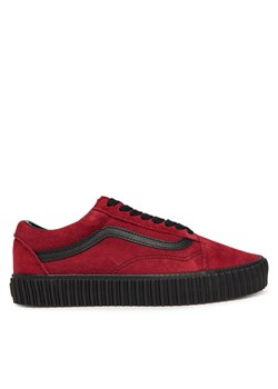 Sneakersy Vans Old Skool Creeper VN000DCEBRD1 Bordowy ze sklepu eobuwie.pl w kategorii Buty sportowe męskie - zdjęcie 186098790