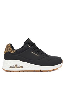 Sneakersy Skechers Uno 177093/BKLD Czarny ze sklepu eobuwie.pl w kategorii Buty sportowe damskie - zdjęcie 186098814