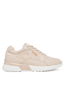 Sneakersy Guess FLFM16 ELE12 Beżowy ze sklepu eobuwie.pl w kategorii Buty sportowe damskie - zdjęcie 186098844