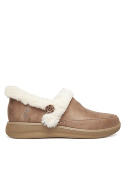 Kapcie Skechers Cozy Escape 168114/TPE Szary ze sklepu eobuwie.pl w kategorii Kapcie damskie - zdjęcie 186098863