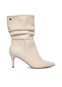 Botki Nine West CEO-SAMIRA-01 Écru ze sklepu eobuwie.pl w kategorii Botki - zdjęcie 186098894