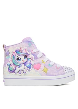 Sneakersy Skechers Twi-Lites 2.0 314378L LVMT Fioletowy - id: 0000305518897 - marki Skechers - 186098910 Sneakersy Skechers Twi-Lites 2.0 314378L LVMT Fioletowy ze sklepu eobuwie.pl w kategorii Buty sportowe dziecięce - zdjęcie 186098910