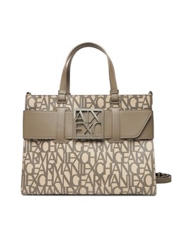 Torebka Armani Exchange 942689 3F742 M1014 Beżowy ze sklepu eobuwie.pl w kategorii Torby Shopper bag - zdjęcie 186098912