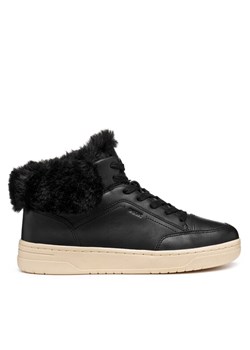 Sneakersy Geox D Sedral Court D564QC 00085 C9999 Czarny ze sklepu eobuwie.pl w kategorii Buty sportowe damskie - zdjęcie 186098920
