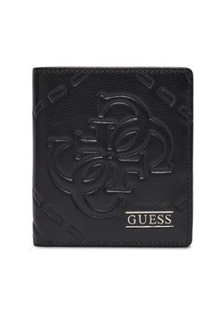 Portfel Guess SMBOMG LEA22 Czarny ze sklepu eobuwie.pl w kategorii Portfele męskie - zdjęcie 186098941