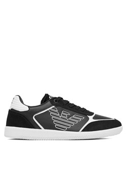 Sneakersy EA7 Emporio Armani 7X000405 AF19826 MC001 Czarny ze sklepu eobuwie.pl w kategorii Buty sportowe męskie - zdjęcie 186098984